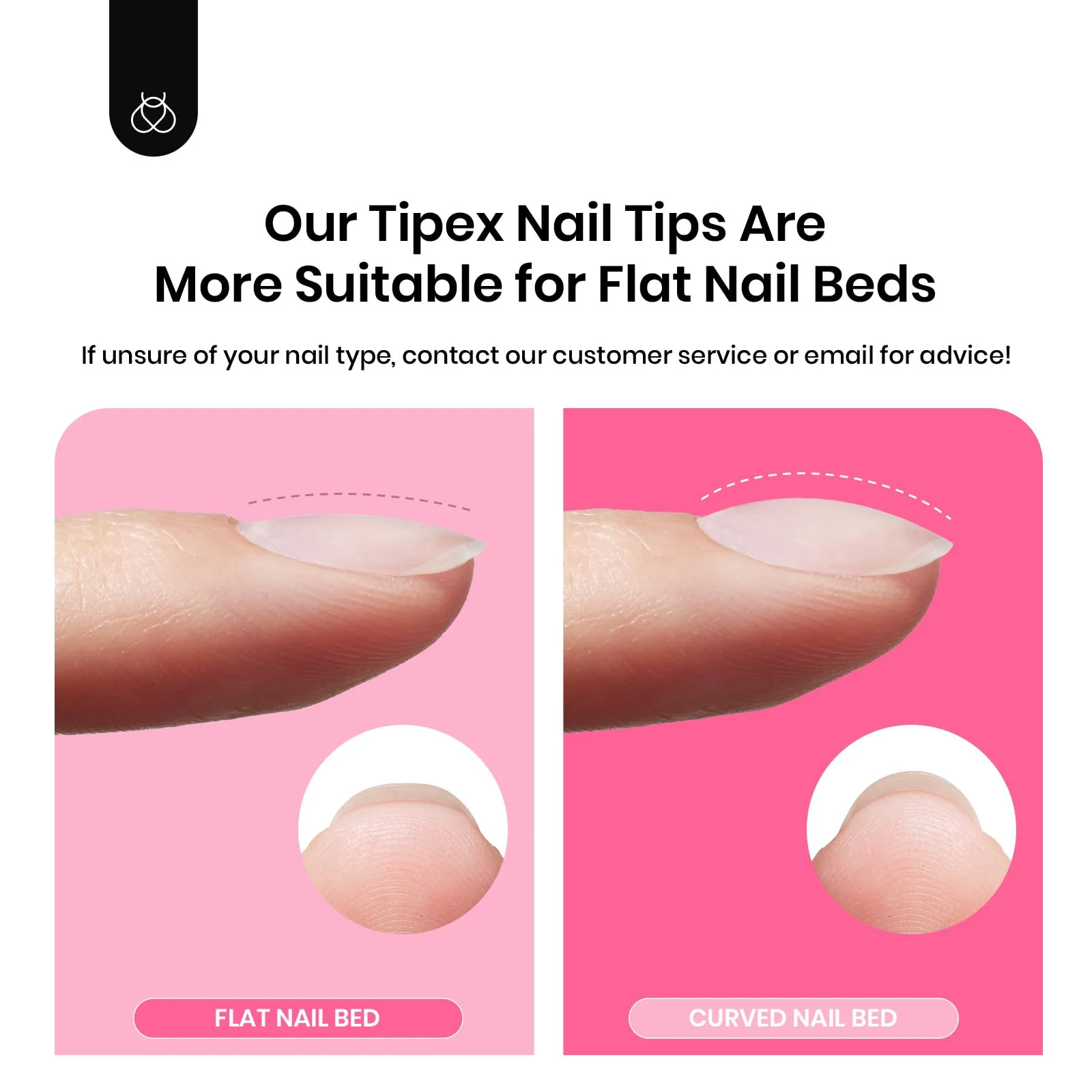 Tipex Long Square Half Matte Nail Tips Kit |210pcs - Image 8