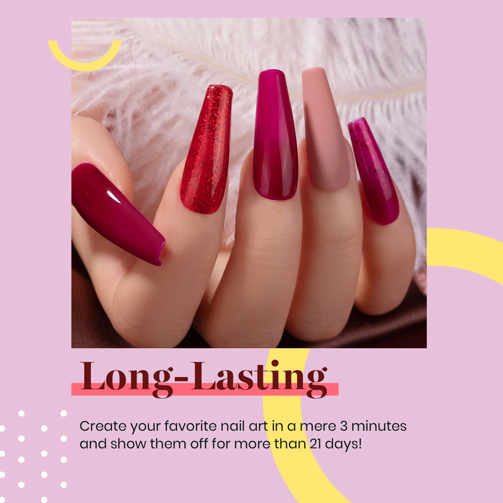 Vanessa Purple #a238 |15ml Gel Polish - Image 6